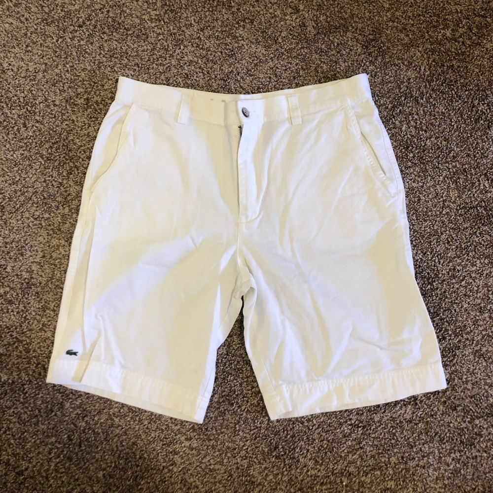 COPY - Lacoste shorts, white, 46